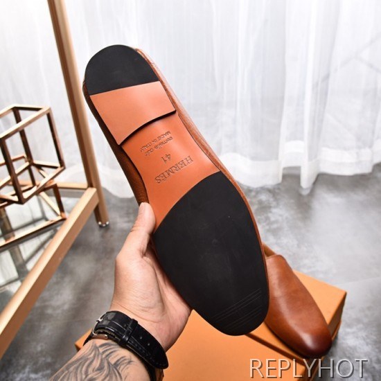 Hermes 2020 Mens Leather Loafer