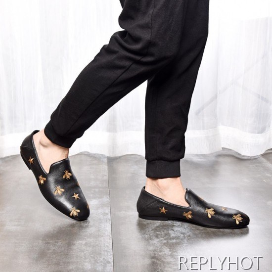 Gucci 2020 Mens Leather Loafer