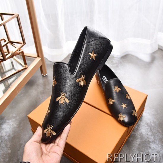 Gucci 2020 Mens Leather Loafer