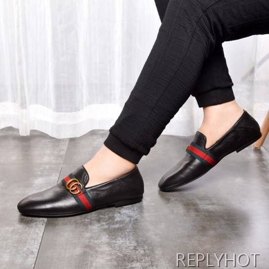 Gucci 2020 Mens Leather Loafer