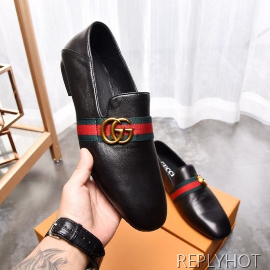 Gucci 2020 Mens Leather Loafer
