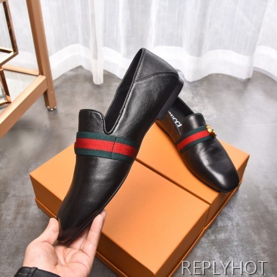 Gucci 2020 Mens Leather Loafer