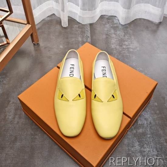 Fendi 2020 Mens Leather Loafer