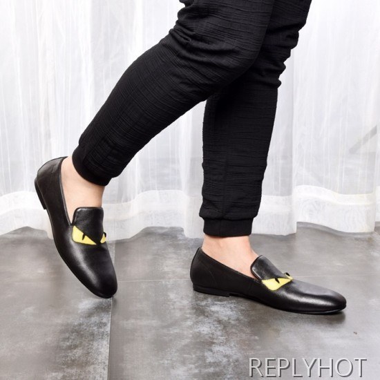 Fendi 2020 Mens Leather Loafer