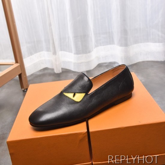 Fendi 2020 Mens Leather Loafer