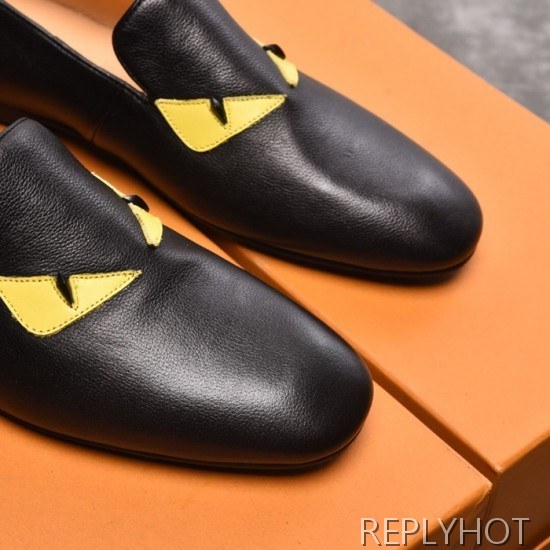 Fendi 2020 Mens Leather Loafer
