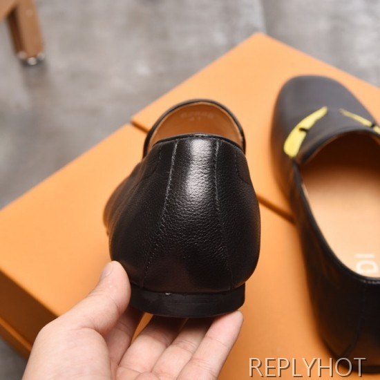 Fendi 2020 Mens Leather Loafer