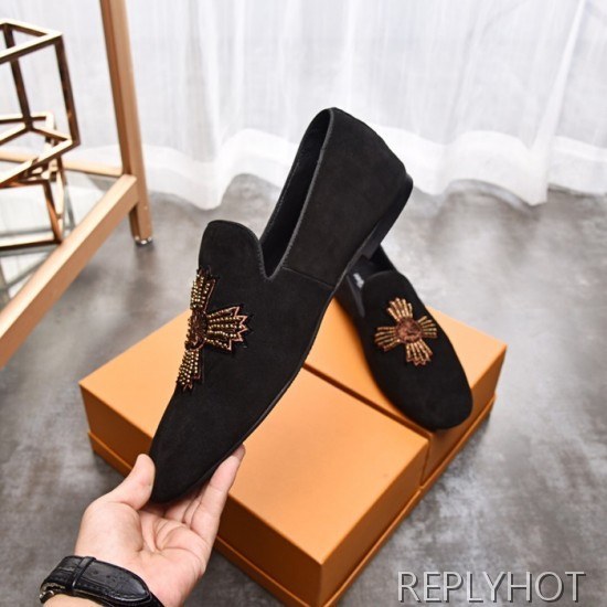 Dolce&Gabbana 2020 Mens Leather Loafer