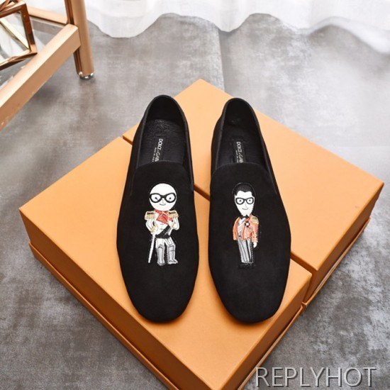 Dolce&Gabbana 2020 Mens Leather Loafer