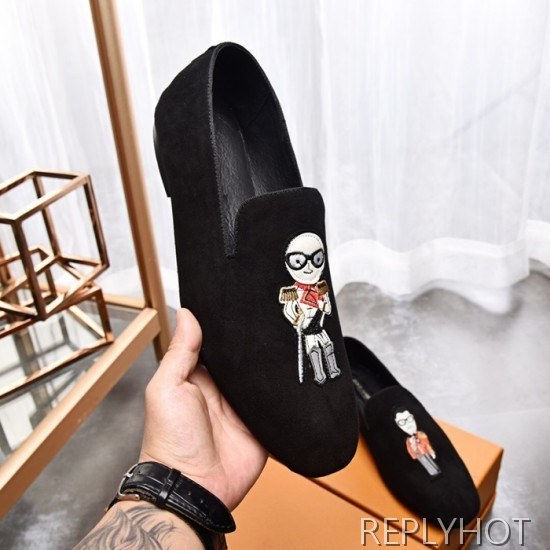 Dolce&Gabbana 2020 Mens Leather Loafer