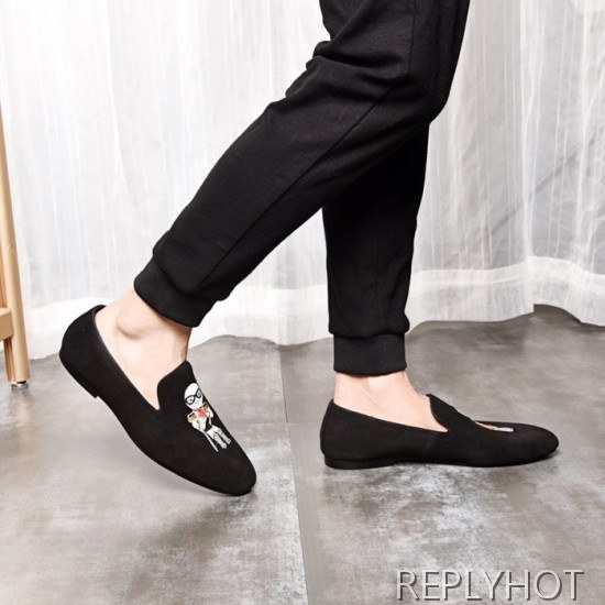 Dolce&Gabbana 2020 Mens Leather Loafer