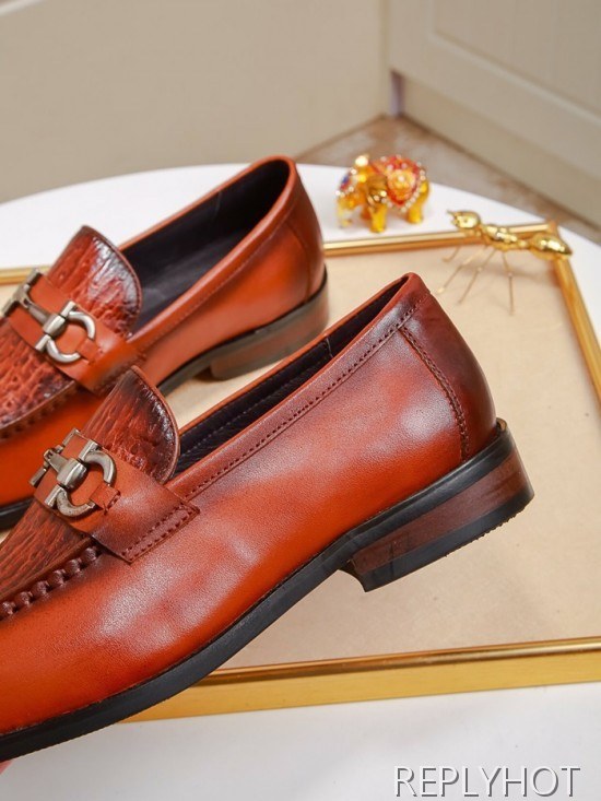 Ferragamo  2020 Mens Leather Loafer