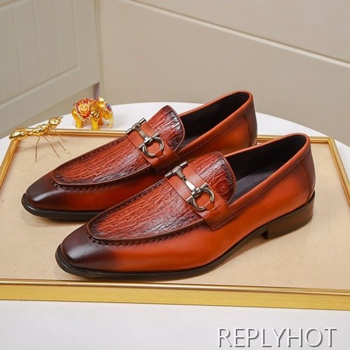 Ferragamo  2020 Mens Leather Loafer