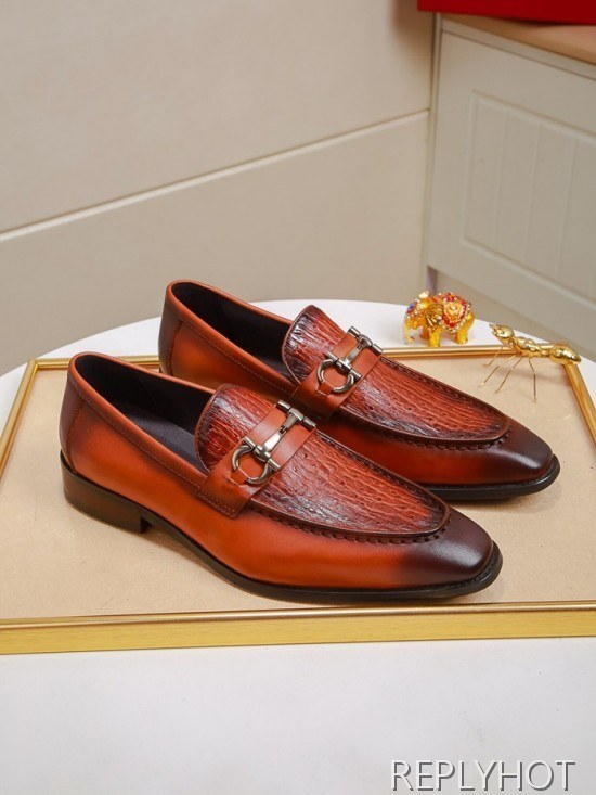 Ferragamo  2020 Mens Leather Loafer