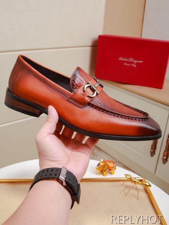Ferragamo  2020 Mens Leather Loafer