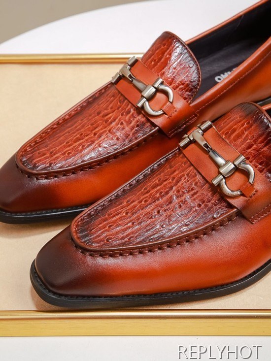 Ferragamo  2020 Mens Leather Loafer