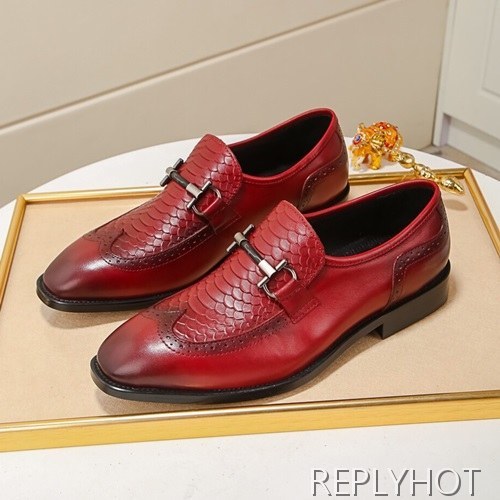 Ferragamo  2020 Mens Leather Loafer