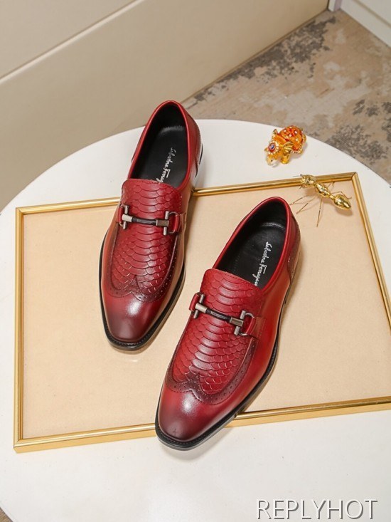 Ferragamo  2020 Mens Leather Loafer