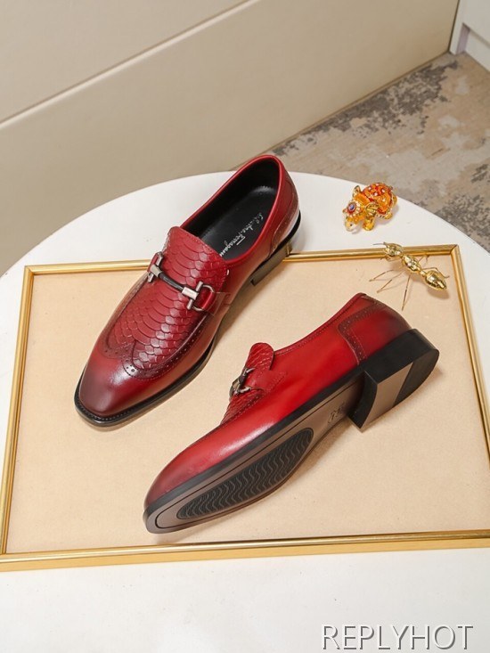 Ferragamo  2020 Mens Leather Loafer