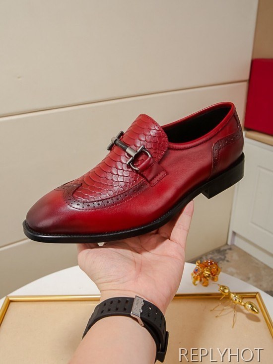 Ferragamo  2020 Mens Leather Loafer