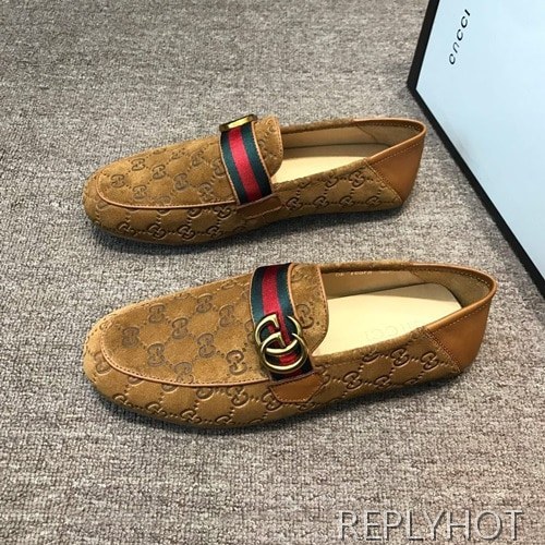 Gucci 2020 Mens Leather Loafer