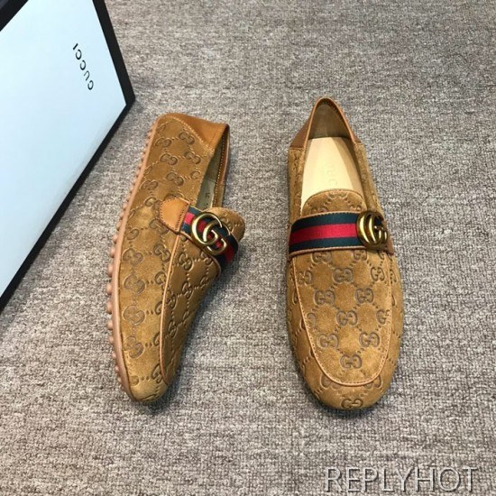 Gucci 2020 Mens Leather Loafer