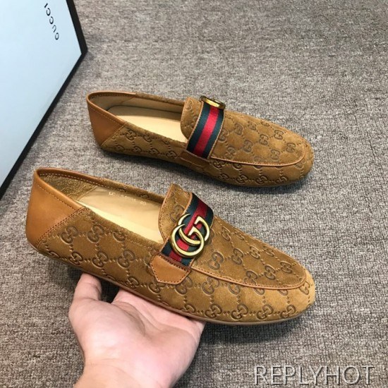 Gucci 2020 Mens Leather Loafer