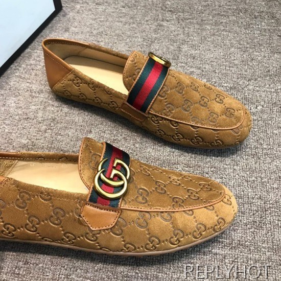 Gucci 2020 Mens Leather Loafer
