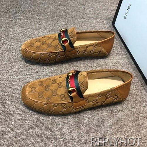Gucci 2020 Mens Leather Loafer