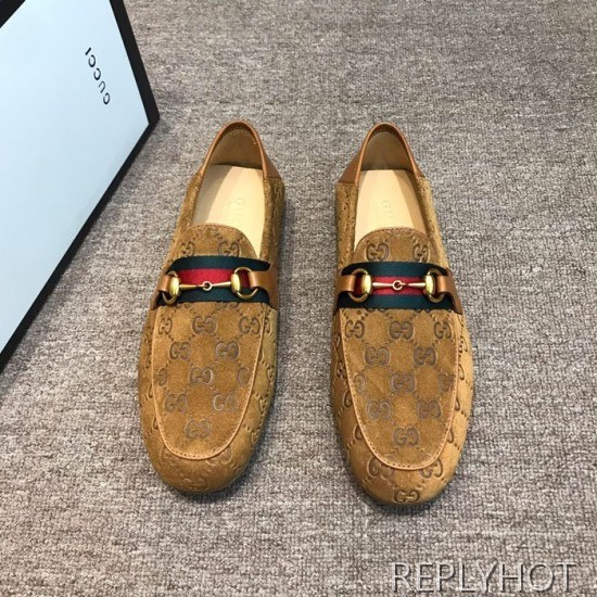 Gucci 2020 Mens Leather Loafer