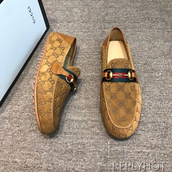 Gucci 2020 Mens Leather Loafer