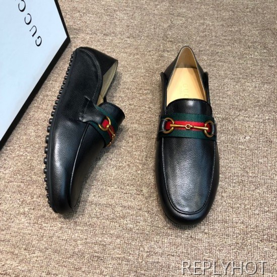 Gucci 2020 Mens Leather Loafer