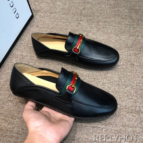 Gucci 2020 Mens Leather Loafer