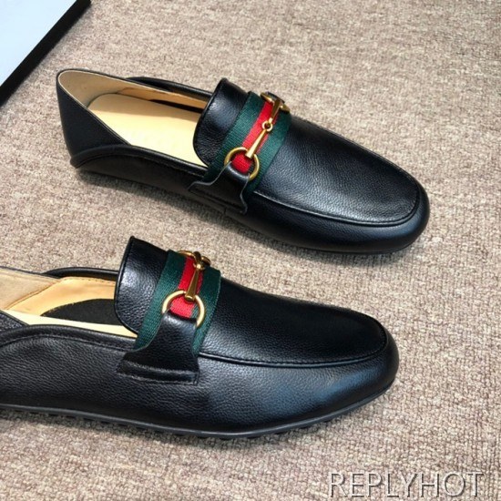 Gucci 2020 Mens Leather Loafer