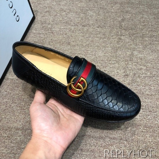 Gucci 2020 Mens Leather Loafer