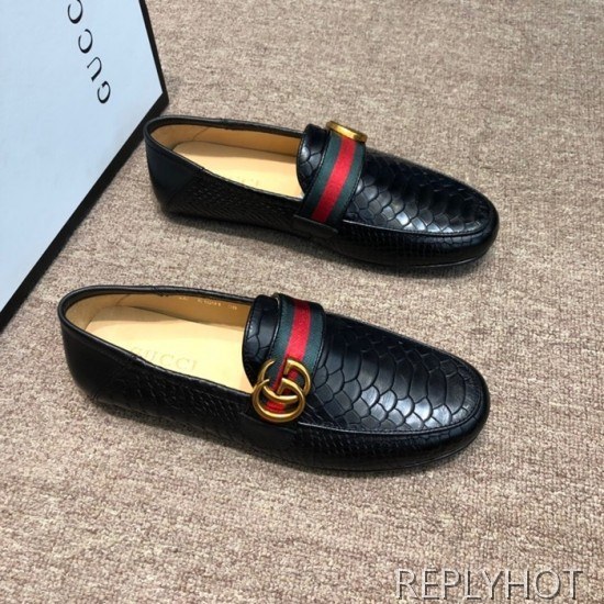 Gucci 2020 Mens Leather Loafer
