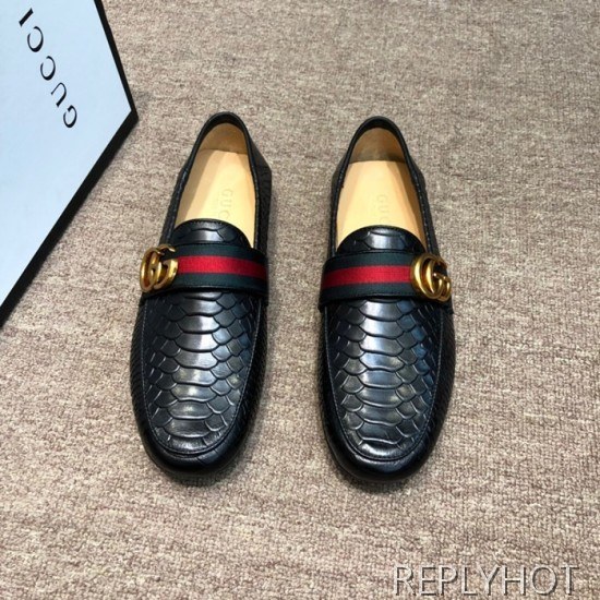 Gucci 2020 Mens Leather Loafer