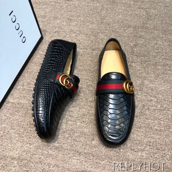 Gucci 2020 Mens Leather Loafer