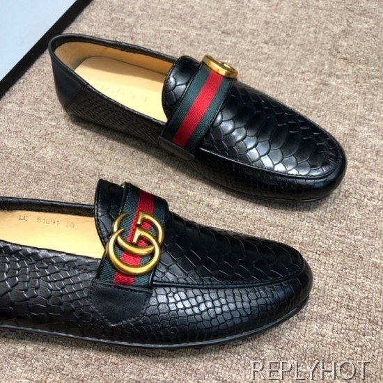Gucci 2020 Mens Leather Loafer