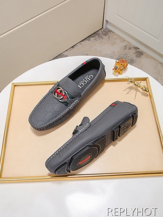 Gucci 2020 Mens Leather Loafer