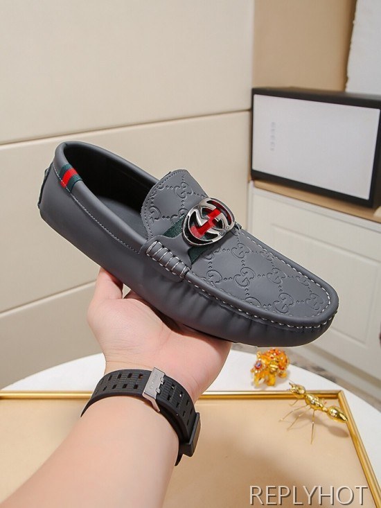 Gucci 2020 Mens Leather Loafer