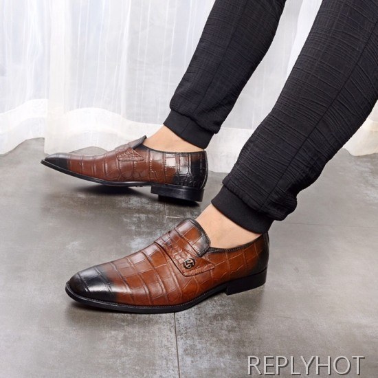 Gucci 2020 Mens Leather Loafer