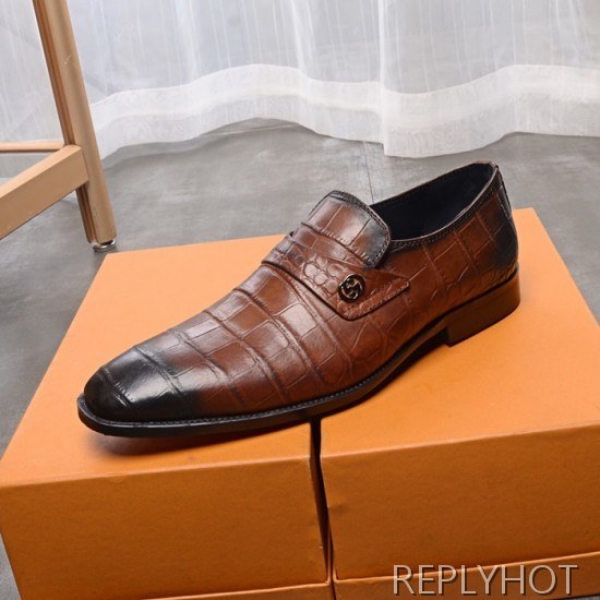 Gucci 2020 Mens Leather Loafer