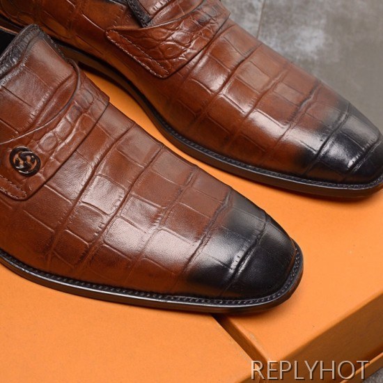 Gucci 2020 Mens Leather Loafer