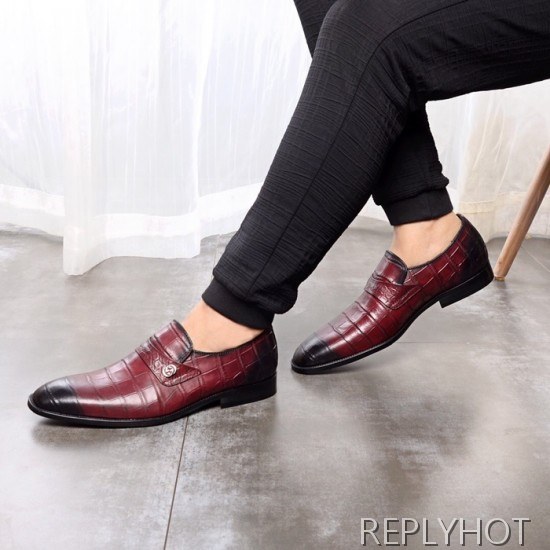 Gucci 2020 Mens Leather Loafer