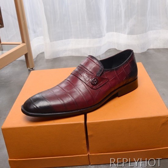 Gucci 2020 Mens Leather Loafer