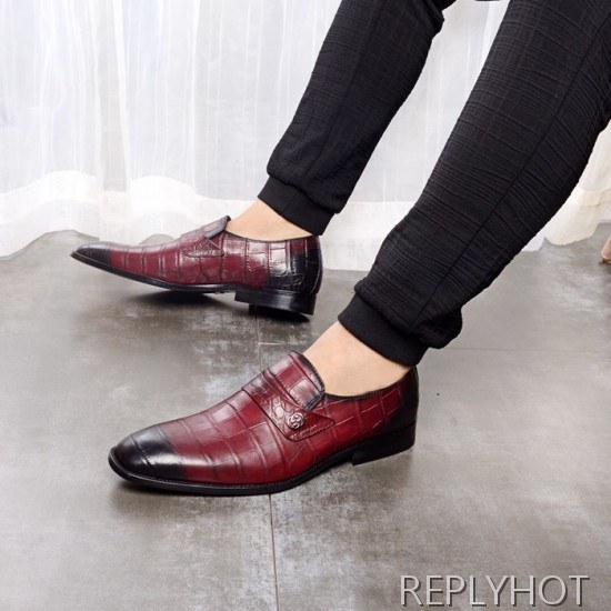 Gucci 2020 Mens Leather Loafer