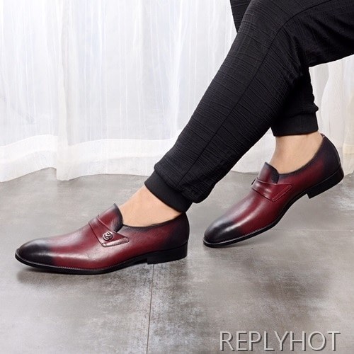 Gucci 2020 Mens Leather Loafer