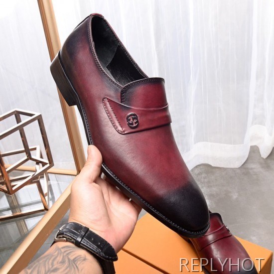 Gucci 2020 Mens Leather Loafer