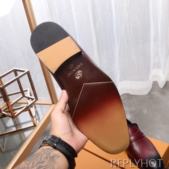 Gucci 2020 Mens Leather Loafer